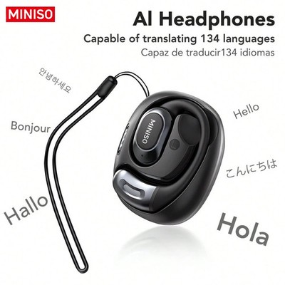 Miniso MS156 Saymi KI Übersetzungskopfhörer Violett mit Billig24
