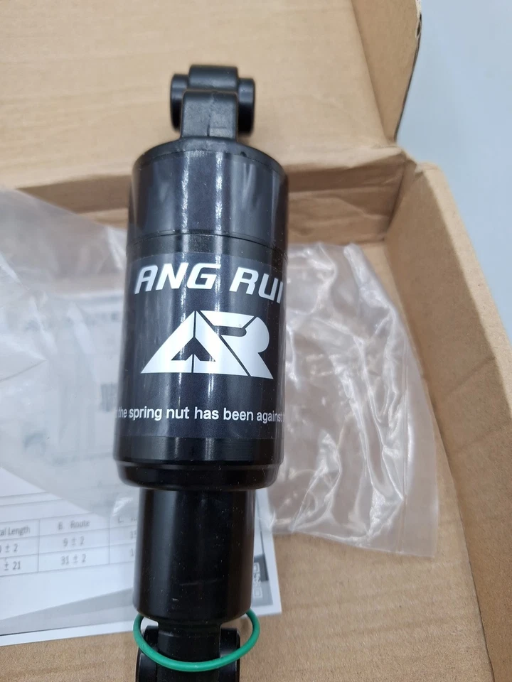 Amortiguador trasero de aire para bicicleta de montaña DNM AO-6 AL 6061 cuerpo de amortiguador presión de aire ajustable Foto 3 de 4