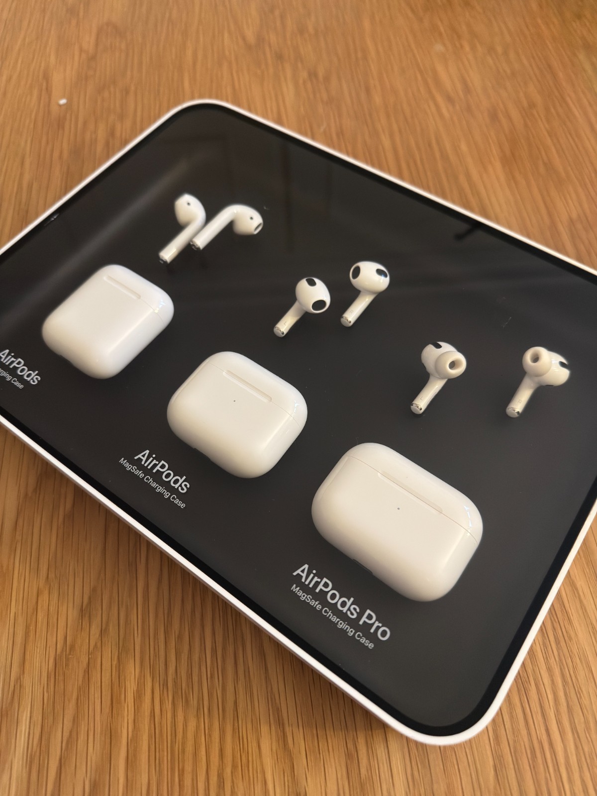 Boîtier de présentation AirPods Apple coffret cadeau idéal pour passionné de technologie