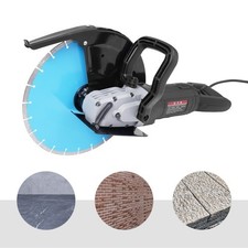 14" Electric Concrete Saw Disc Cutter Wet Dry Circular Blade for Granite Stone