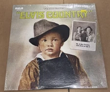 Elvis Presley COUNTRY Vinyl RCA 1971 Record Album LP LSP-4460 Tan Label  Shrink