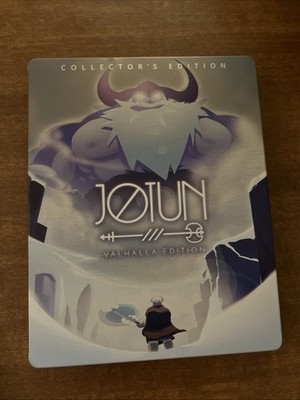Jotun Steelbook Video Game Trust Valhalla Collector s Edition CIB Metal Case PC