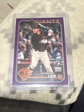 2024 Topps Japan Edition Jung Hoo Lee Purple /50 Giants Rookie RC