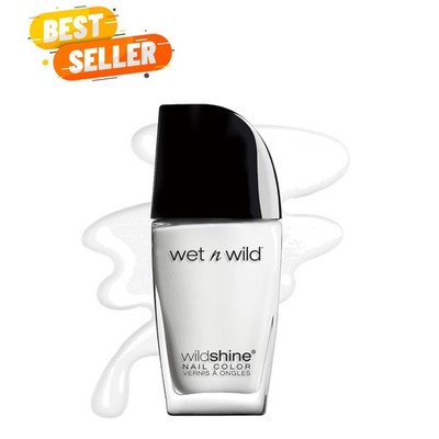 Vibrant French White Crème Nail Polish - Easy Application & Chip-Resistant Shine