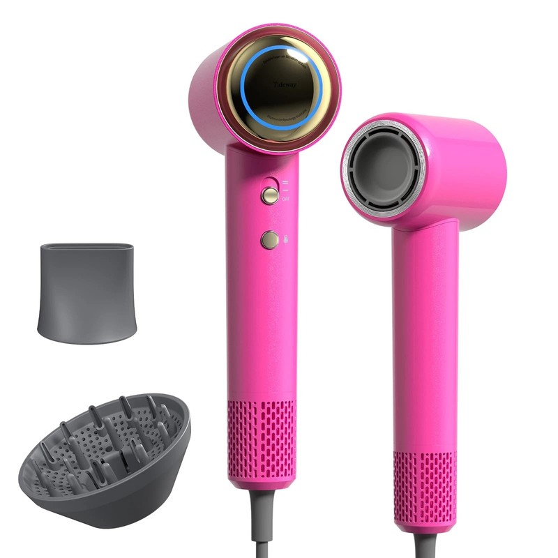 NEW  AUTHENTIC Tideway H11 High Speed Hair Dryer Plasma H11 with ALCI plug PINK