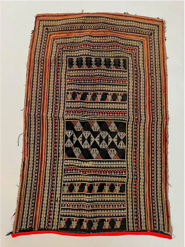 Vintage Ethnographic Textile -Jinping Miao/ Yao/ Dai, Vietnam, Woven Textile