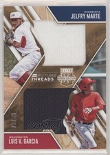 2017 Panini Elite Extra Edition Holo Gold 70/99 Luis Garcia Jelfry Marte V 1o3