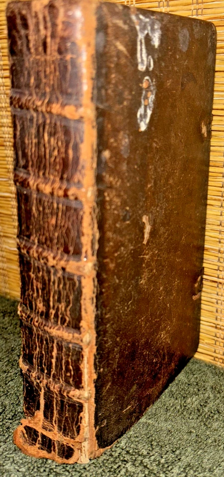 Early Antique Bible: New Testaments in German 6.75" x ~4.25" x ~1.25" Foto 2 de 4