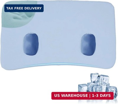 Piercing Pillow for Side Sleepers,Ear Holes Pillow with Memory Foam & Cool Cover