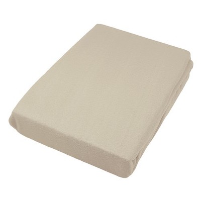 Thermo Fleece Spannbettlaken in verschiedenen Größen Taupe- Top -