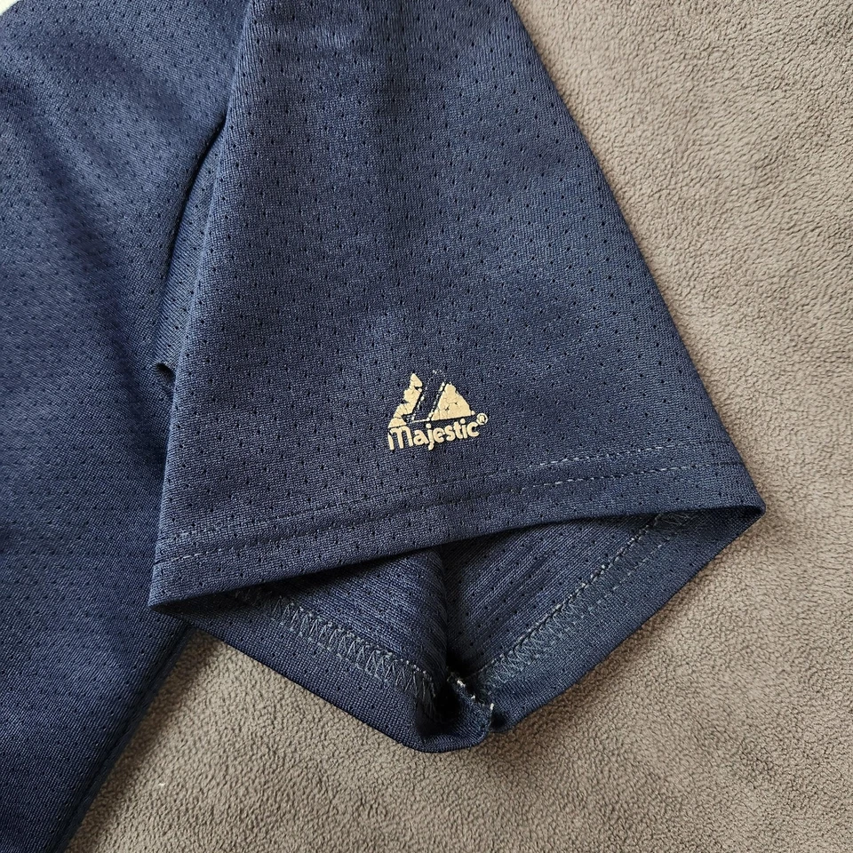 Camiseta De Colección de los Yankees de Nueva York Para Hombres Grande MLB Béisbol Jason Giambi 25 Majestuosa Foto 2 de 4