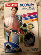 Fisher-Price 900MHz Long Range Monitor. Vibrates When Baby Calls