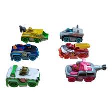 Paw Patrol True Metal Neon Rescue Vehicles 6 DieCast Small Cars