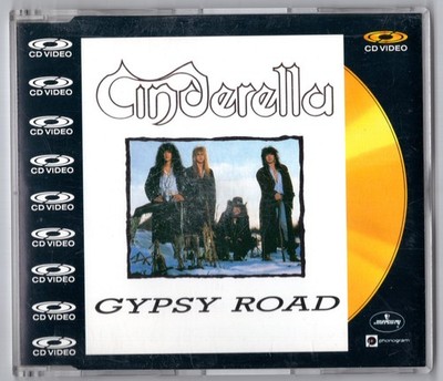 Cinderella CDV CD-Video GYPSY ROAD   1988 UK PAL Vertigo # 080 402-2