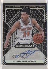 2018-19 Panini Obsidian Matrix Auto Prizm 51/75 Allonzo Trier #MA-ATR Auto 0c6
