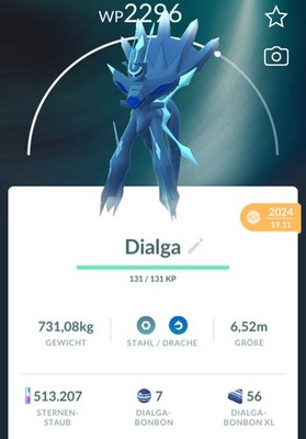Pokemon Trade Go | Dialga Origin Forme | Same Day | 30 Day | Tausch | 