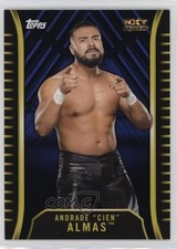 2018 Topps WWE NXT Blue 39/50 Andrade Cien Almas #R-5 d9r