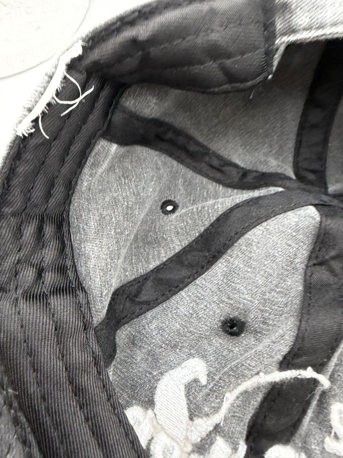 The Rodfather Strapback Hat Gray Adjustable Fishi… - image 7