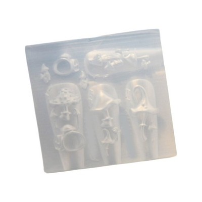 Easy To Use Silicone Mold For Creative Nail Art Design Unique Craft Projects