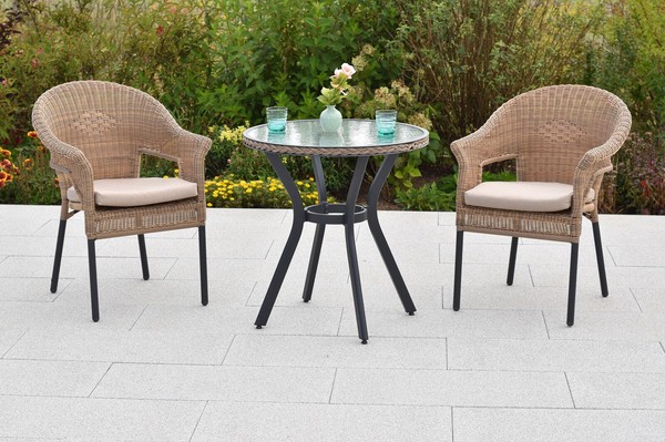 MX GartenmöBel Ravenna Set 5Tlg. BalkonmöBel Balkongarnitur Esstischgarnitur-image