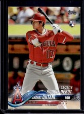 2018 Topps Update Shohei Ohtani RC Rookie #US285 Angels