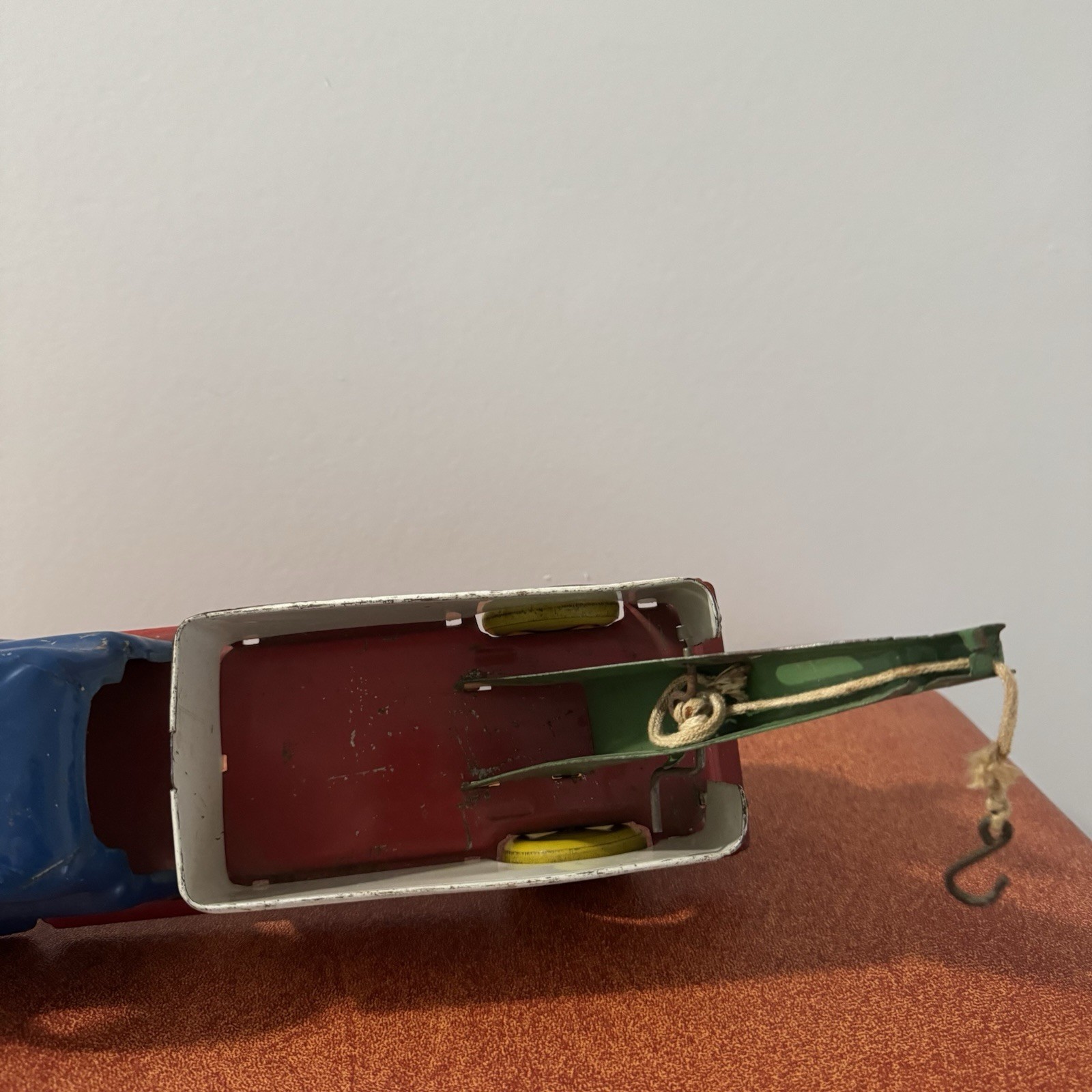 Vintage Pressed Steel Wyandotte Official Service Car Tow Truck Wrecker