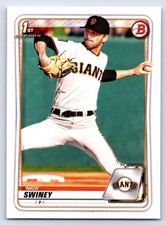 Nick Swiney 2020 1st Bowman Draft #BD-91 San Francisco Giants Baseball Card