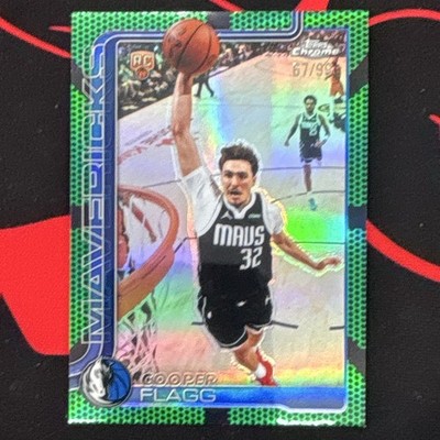 2026 Topps Chrome update Cooper Flagg Green basketball /99