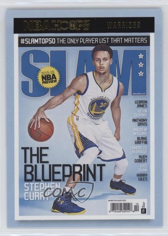 2021-22 Panini NBA Hoops Slam Holo Stephen Curry #SLAM#193 2s2