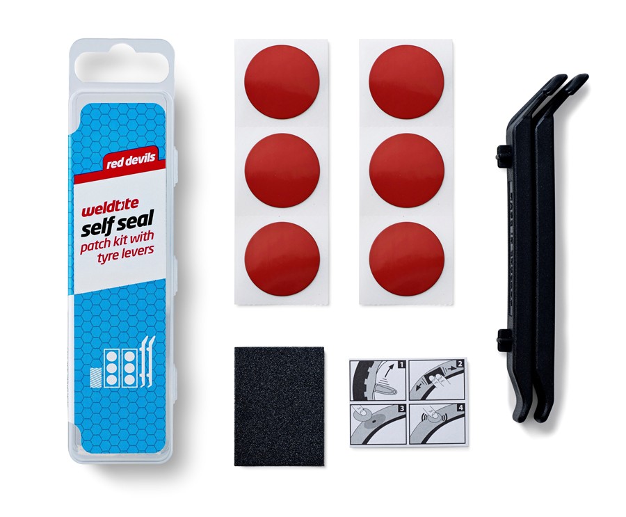 atki do opon zestaw WELDTITE PUNCTURE SELFSEAL PATCH KIT 6x atki samoprzylepne 14590₽