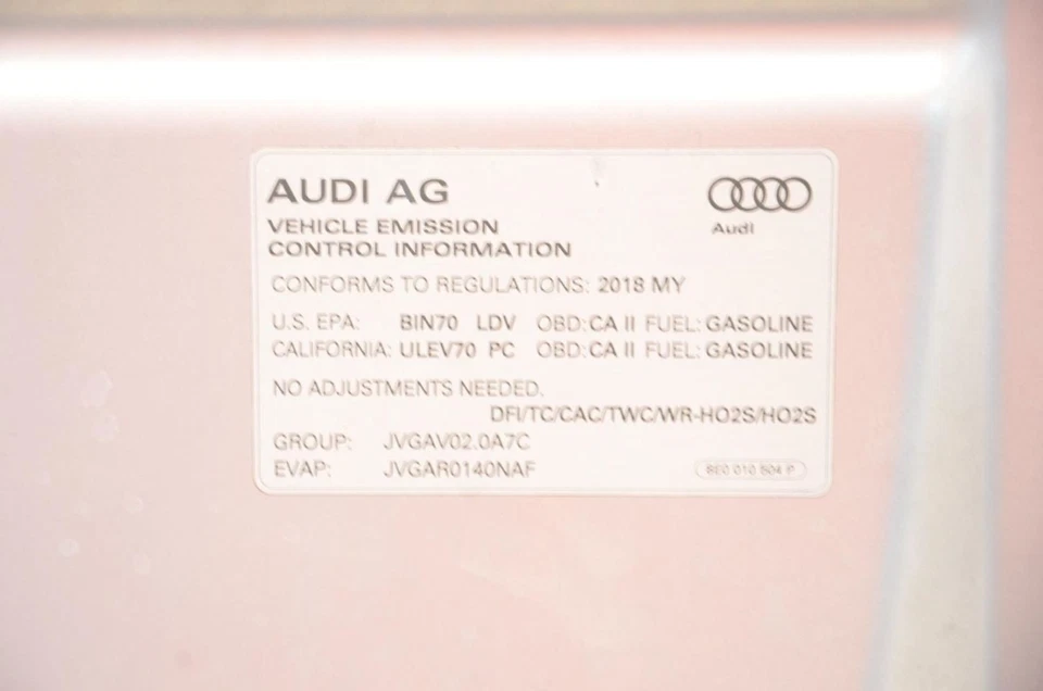 Conjunto de capô prata 12-18 Audi A6 2.0L - Imagem 3 de 4