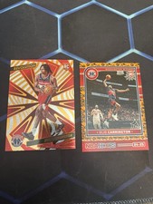 2024-25 Panini Revolution - Rookies Bub Carrington #121 (RC) (2) Cards