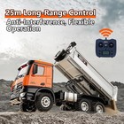 1/14 HUINA 1598 RC Dumper 6WD Transport Vehicle Lifting Rod Tipper Light Sound — photo 6