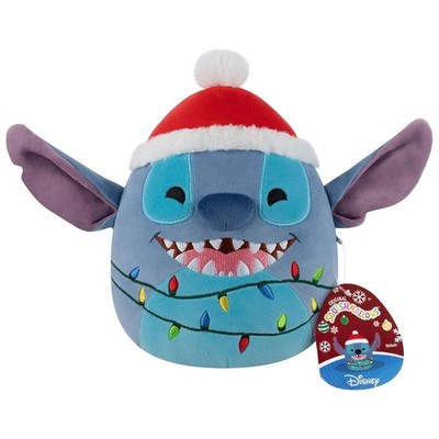 JazwaresSQDI01432-Squishmallows-Disney Lilo&Stitch im Lichterketten-Design,20 cm