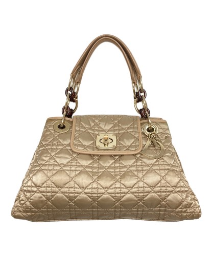 CHRISTIAN DIOR Shoulder Bag Charming Lock Cannage Authentic From Japan
