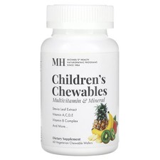 2 X Michael's Naturopathic, Children's Chewables, Natural Fruit , 60 Vegetarian