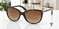 RALPH RA5160 510 13 Dark Tortoise Brown Gradient 57 mm Women's Sunglasses