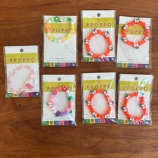 Lot of 7 kids beaded bracelets NEW