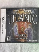 Hidden Mysteries: Titanic Secrets of the Fateful Voyage Nintendo DS SEALED ~