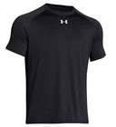 1268471 Men's Under Armour Heat Gear Tech Short Sleeve Locker T-Shirt Black