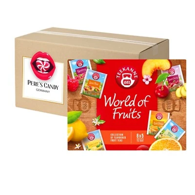 Teekanne World of Fruits Collection Box 6 x 5 Beutel Früchtetee - Bild 1 von 2