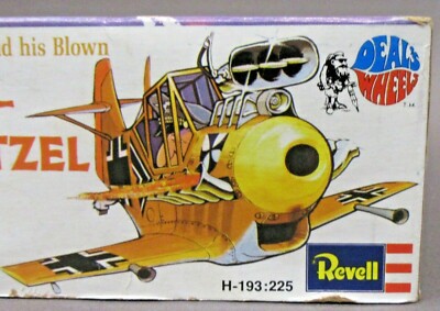 袋未開封　Revell MESSA-SCHNITZELメッサーシュニッツェル rare original 1971 Revell #H-193:225 MESSASCHNITZEL 109