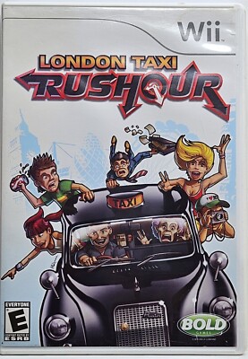 London Taxi Rush Hour (Nintendo Wii, 2008) Tested Manual CIB Tracked Shipping 