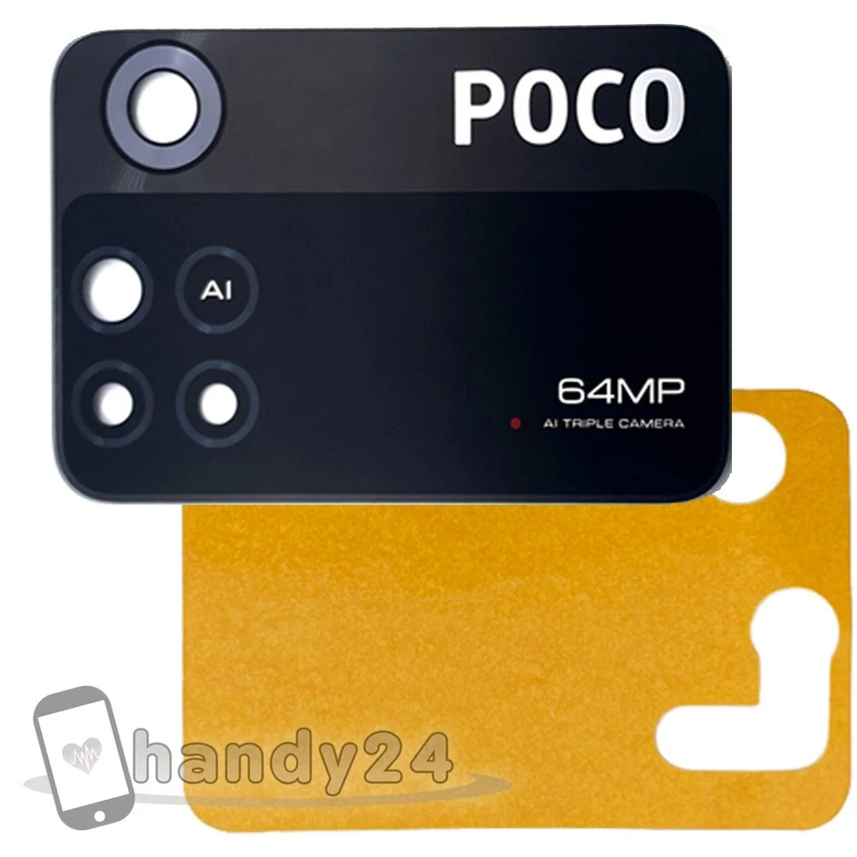 HANDY24.ME Camera Glass Für Xiaomi Poco M4 Pro Lens Scheibe Kamera Glas Kameralinse