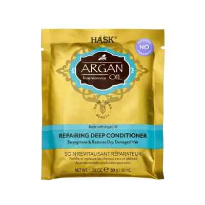 Hask Argan Oil from Morocco Repairing Deep Conditioner, Hair Treatment, 1.75 oz.