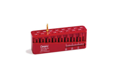 Endodontic Measuring Block (Red) By Dentsply Sirona (1/Pack)