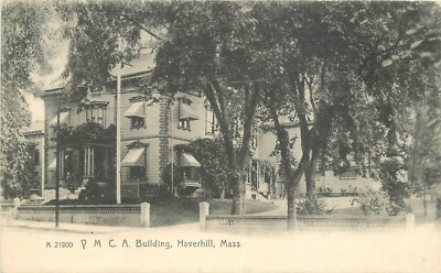Postcard C-1910 Massachusetts Haverhill YMCA Building Rotograph 23-12259