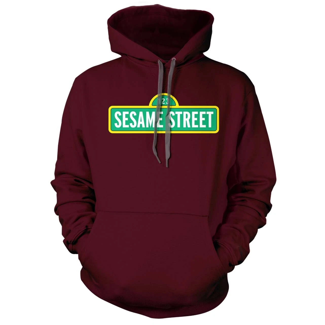 Sesame Street Logo Pullover Hoodie Kids