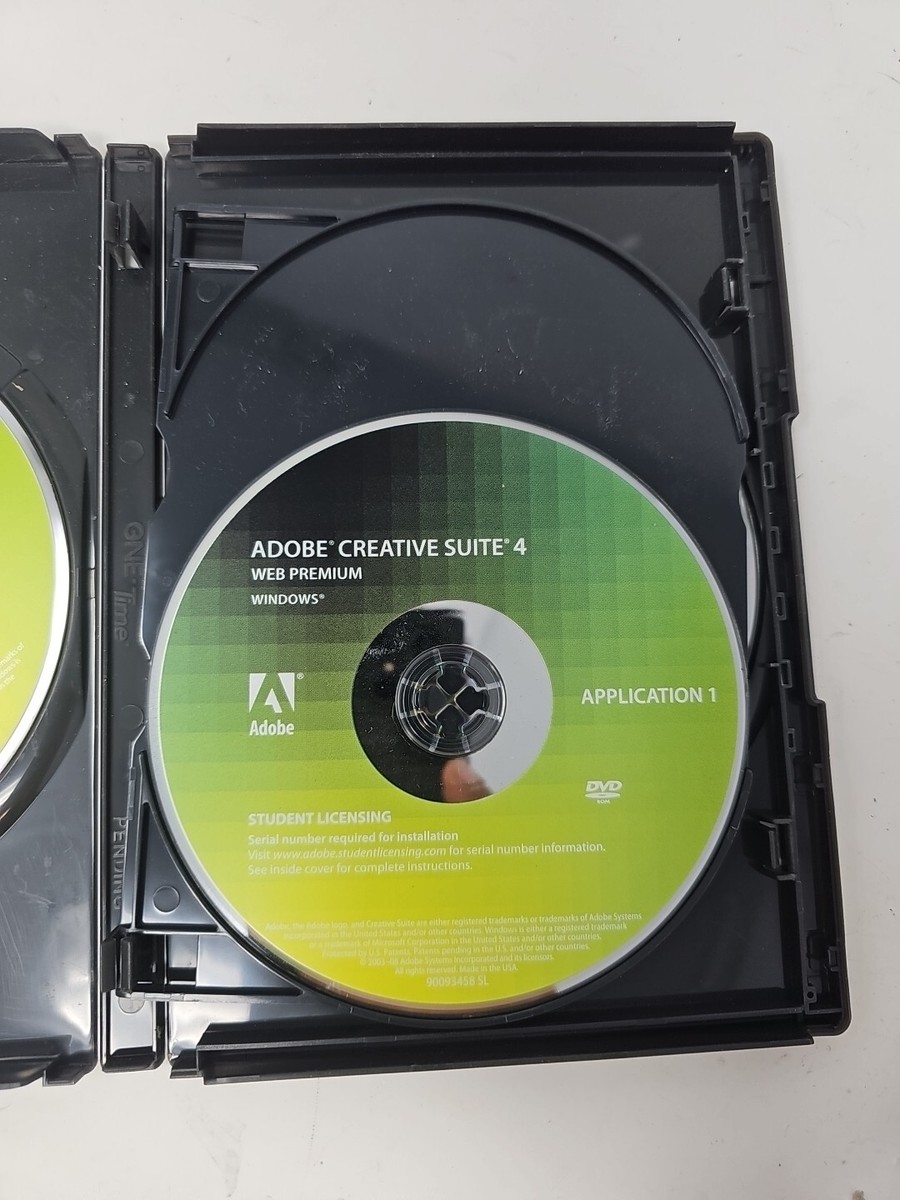 Win】Adobe Creative Suite 4 Web Premium 【公式通販】