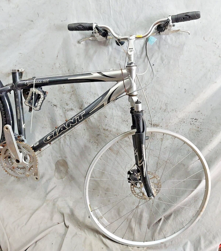 Bicicleta híbrida Giant Cypress LX 2014 disco cómodo 17" suspensión media remitente de EE. UU. Foto 3 de 4